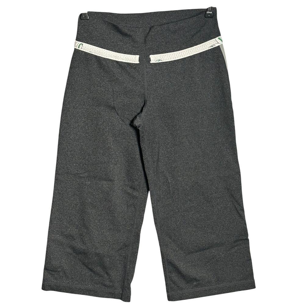 Lululemon Size 4 Cropped Wide Leg 2 Tone‎ Gray Relaxed Fit High Rise Activewear